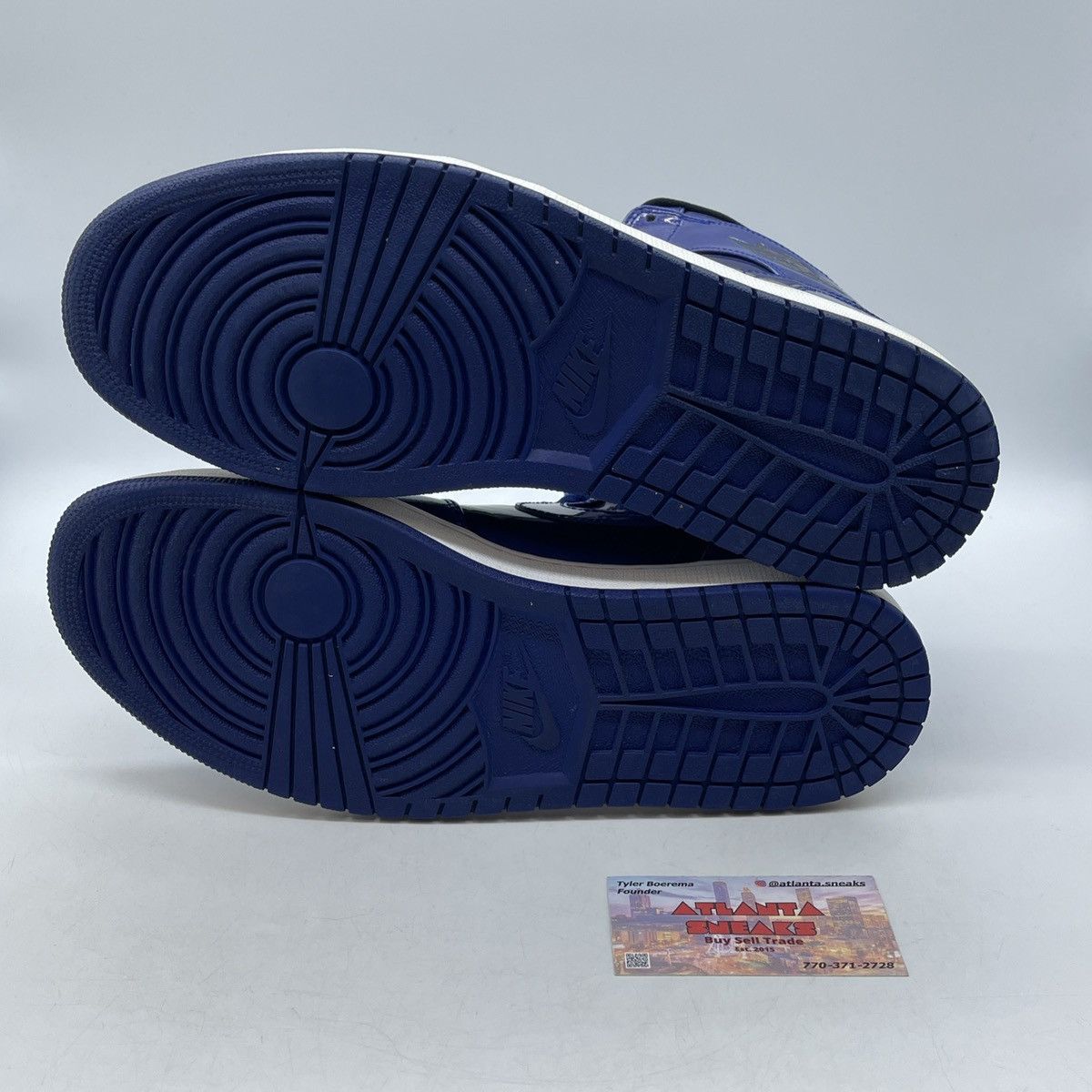 Nike Air Jordan 1 high deep royal Size US 12 / EU 45 - 7 Thumbnail