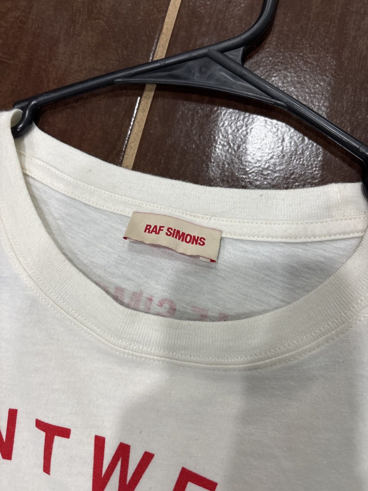Raf Simons USED Raf Simons Antwerp Tee Size S/Fits L Size US L / EU 52-54 / 3 - 6 Thumbnail