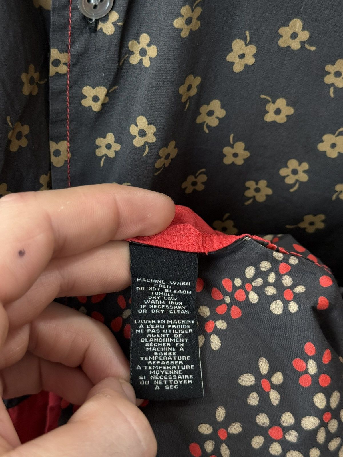 Marc by Marc Jacobs Rare! Marc by Marc Jacobs Printed Shirt Size US S / EU 44-46 / 1 - 7 Thumbnail