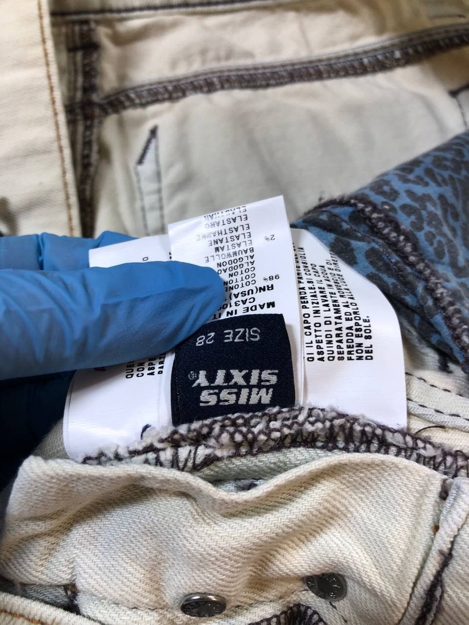 Miss Sixty Miss Sixty jeans crazy Y2K vintage streetwear Size 28" / US 6 / IT 42 - 17 Thumbnail