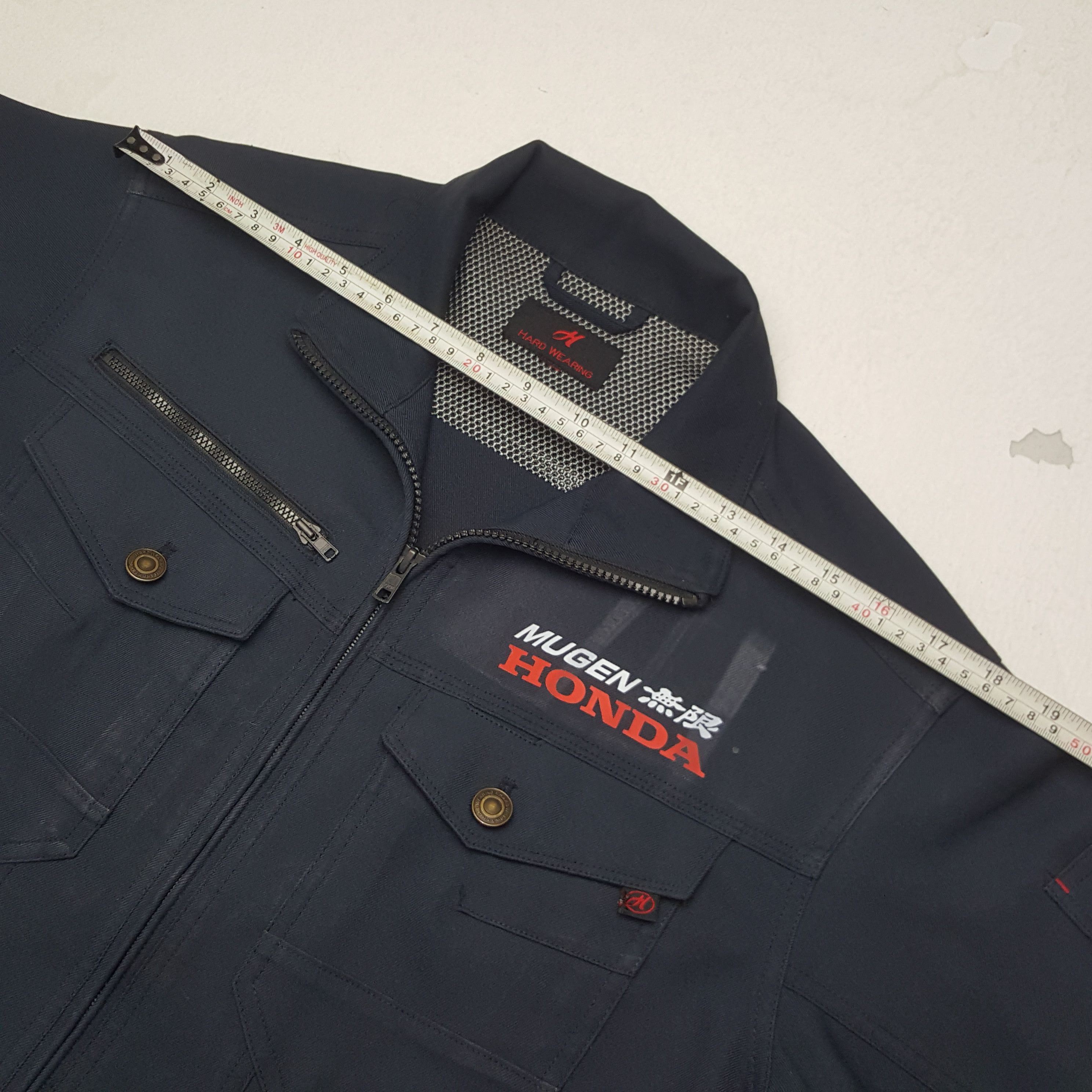 Honda × Japanese Brand × Vintage Vintage Mugen Honda Japanese Racing Team Custom Art Jacket Size US S / EU 44-46 / 1 - 6 Thumbnail