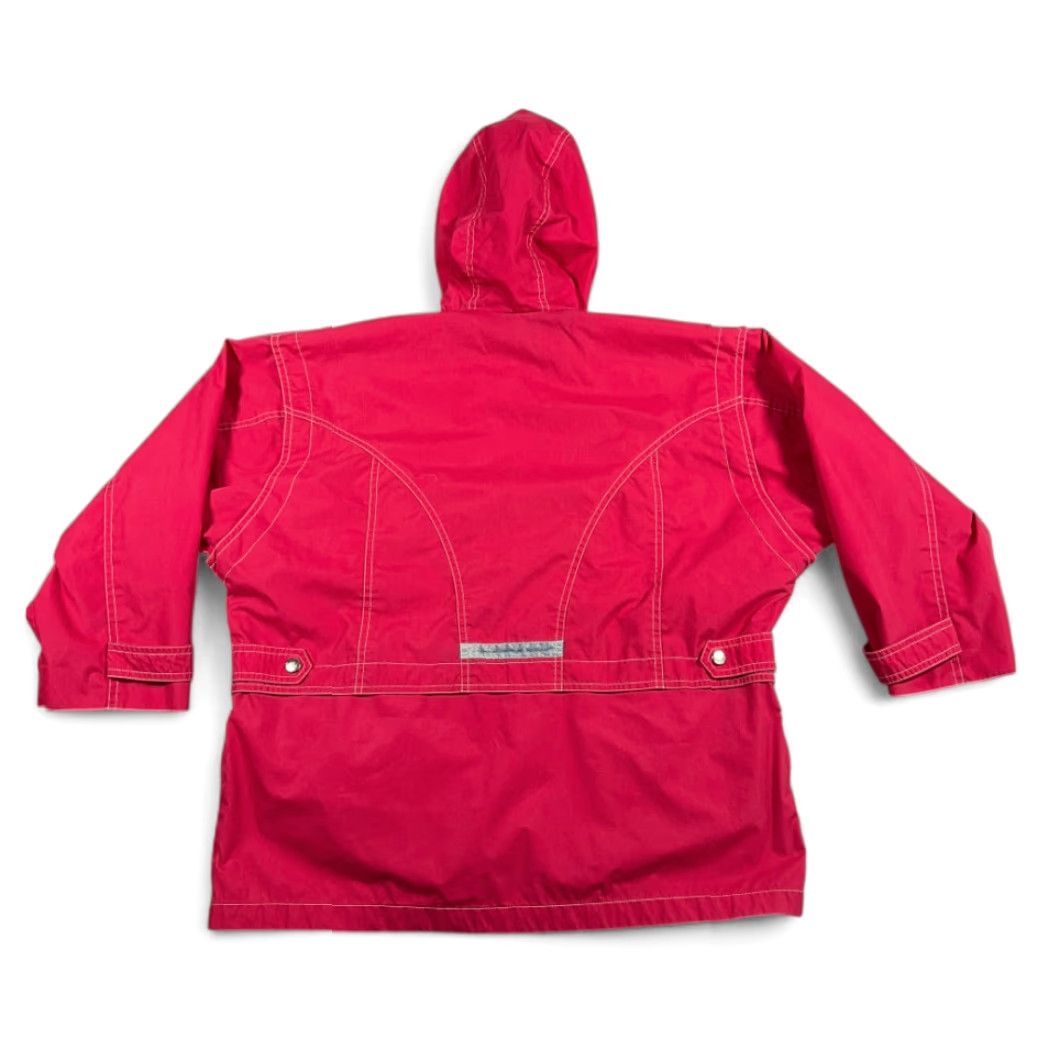 Vintage VINTAGE Basic Outlook Jacket Womens MEDIUM Pink Plaid Lined Hooded Outdoor 90s Size M / US 6-8 / IT 42-44 - 3 Thumbnail