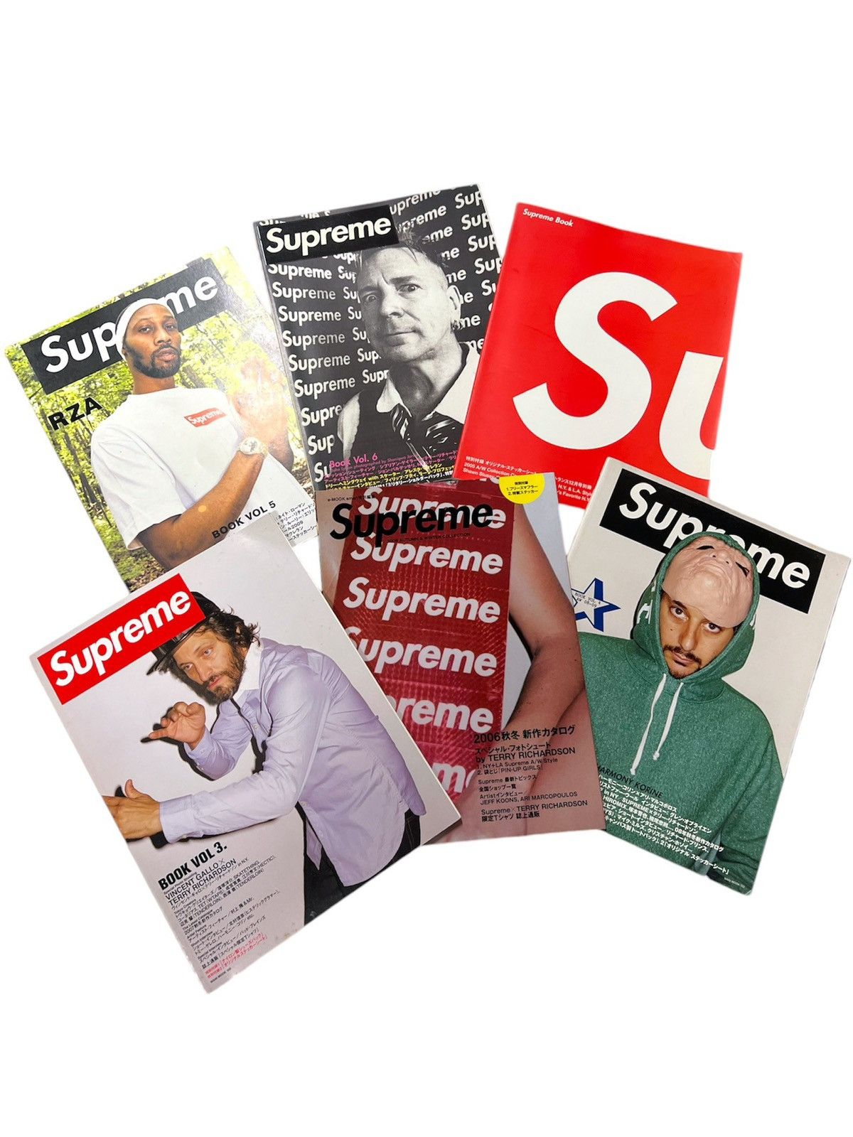 Supreme BOOK VOL 5 RZA ステッカー付き Supreme Book Vol 5 RZA 2009 Stickers Printed In Japan No