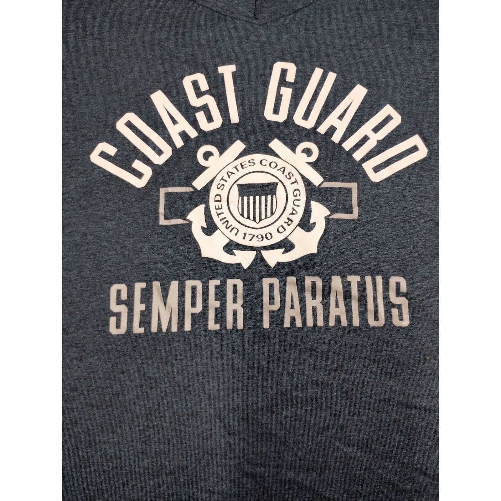 Champion Champion Heather Teal Coast Guard V-Neck Tee Size M / US 6-8 / IT 42-44 - 2 Thumbnail