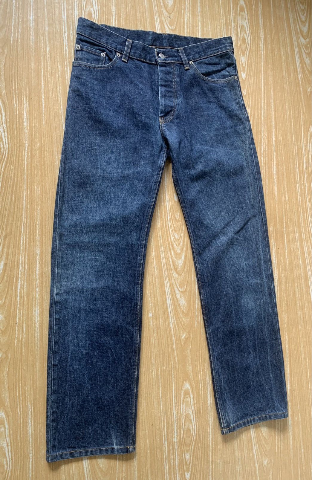 Helmut Lang Rare.. Helmut Lang Classic Raw Denim Pants Size US 32 / EU 48 - 3 Thumbnail