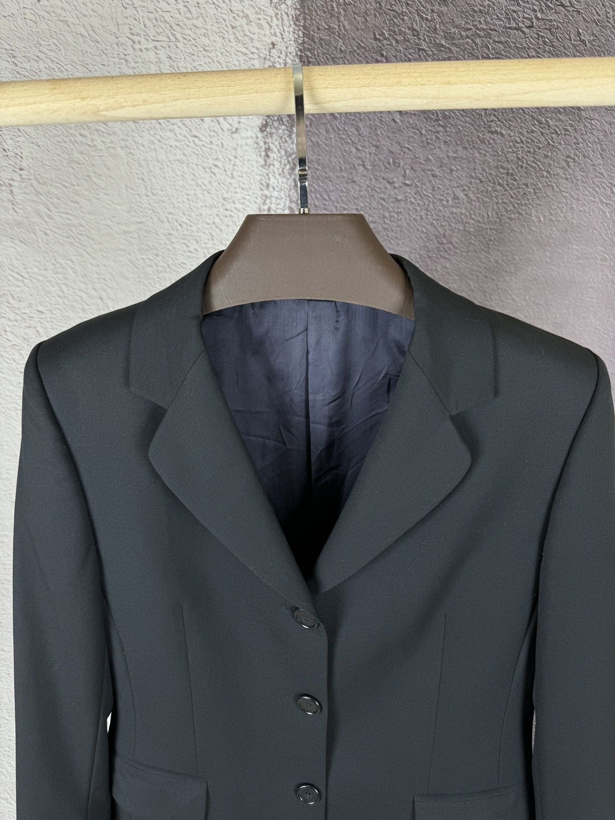 Burberry Burberry’s Prorsum vintage 100s wool black classic blazer Size M / US 6-8 / IT 42-44 - 7 Thumbnail