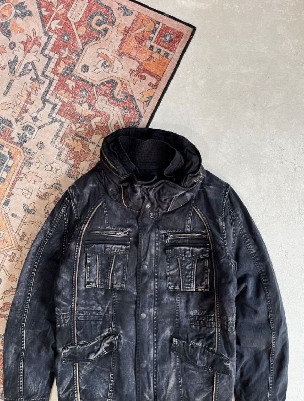 In The Attic In The Attic Multipocket Denim Jacket Size US M / EU 48-50 / 2 - 3 Thumbnail