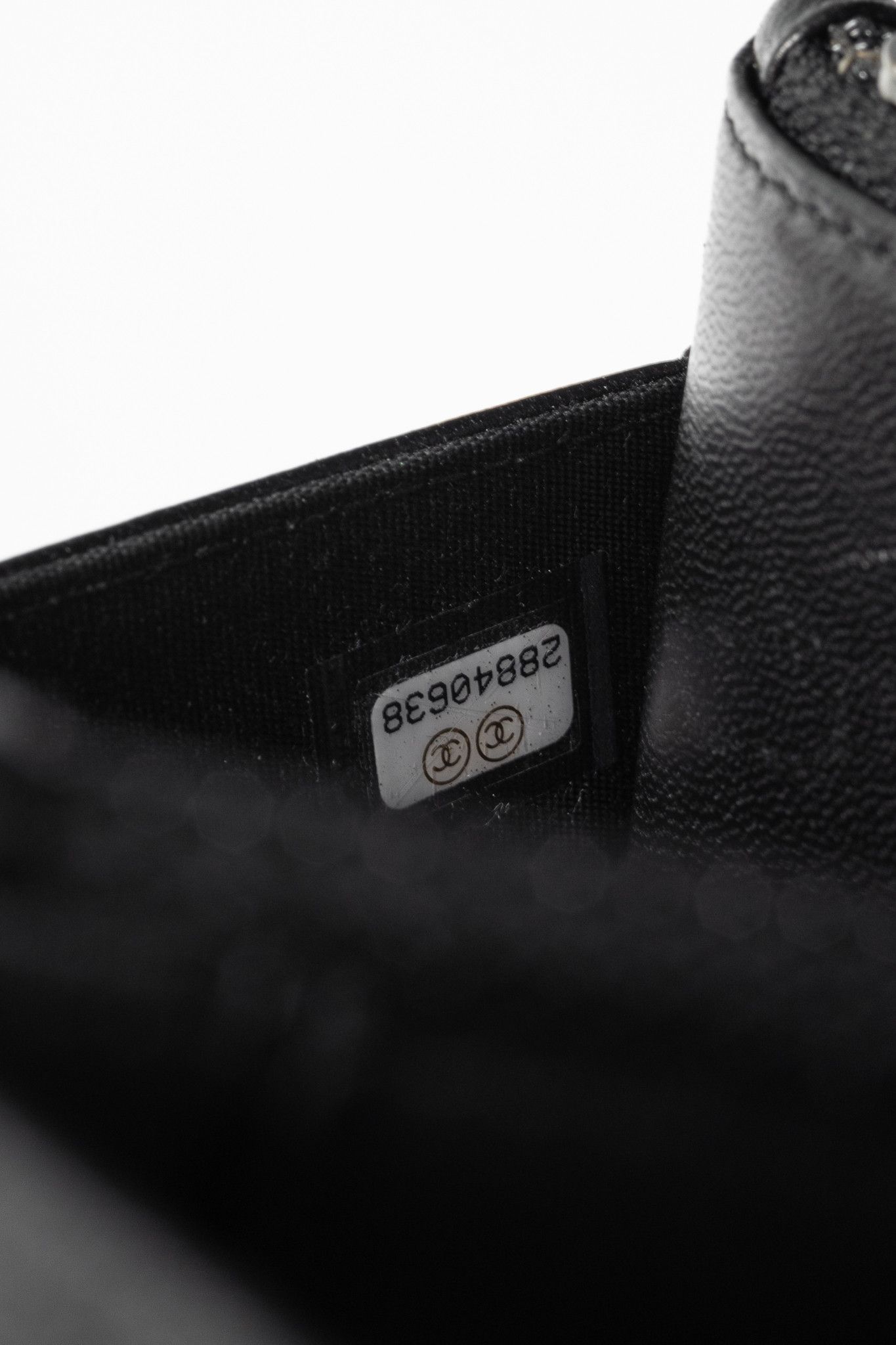 Chanel Chanel Boy Black Quilted Lambskin SHW Wallet-on-Chain Size ONE SIZE - 13 Thumbnail