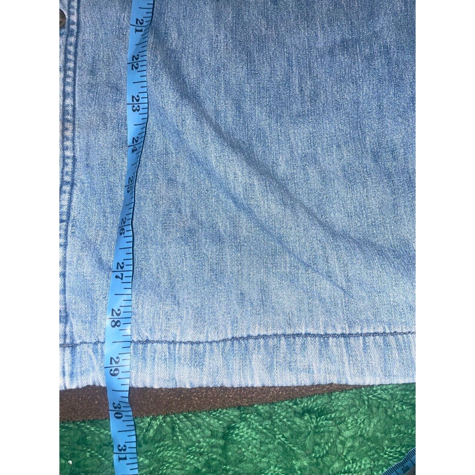 St. Johns Bay St. John's Bay Blue Denim Jacket Outerwear 2000s Button Up L Size US L / EU 52-54 / 3 - 11 Thumbnail