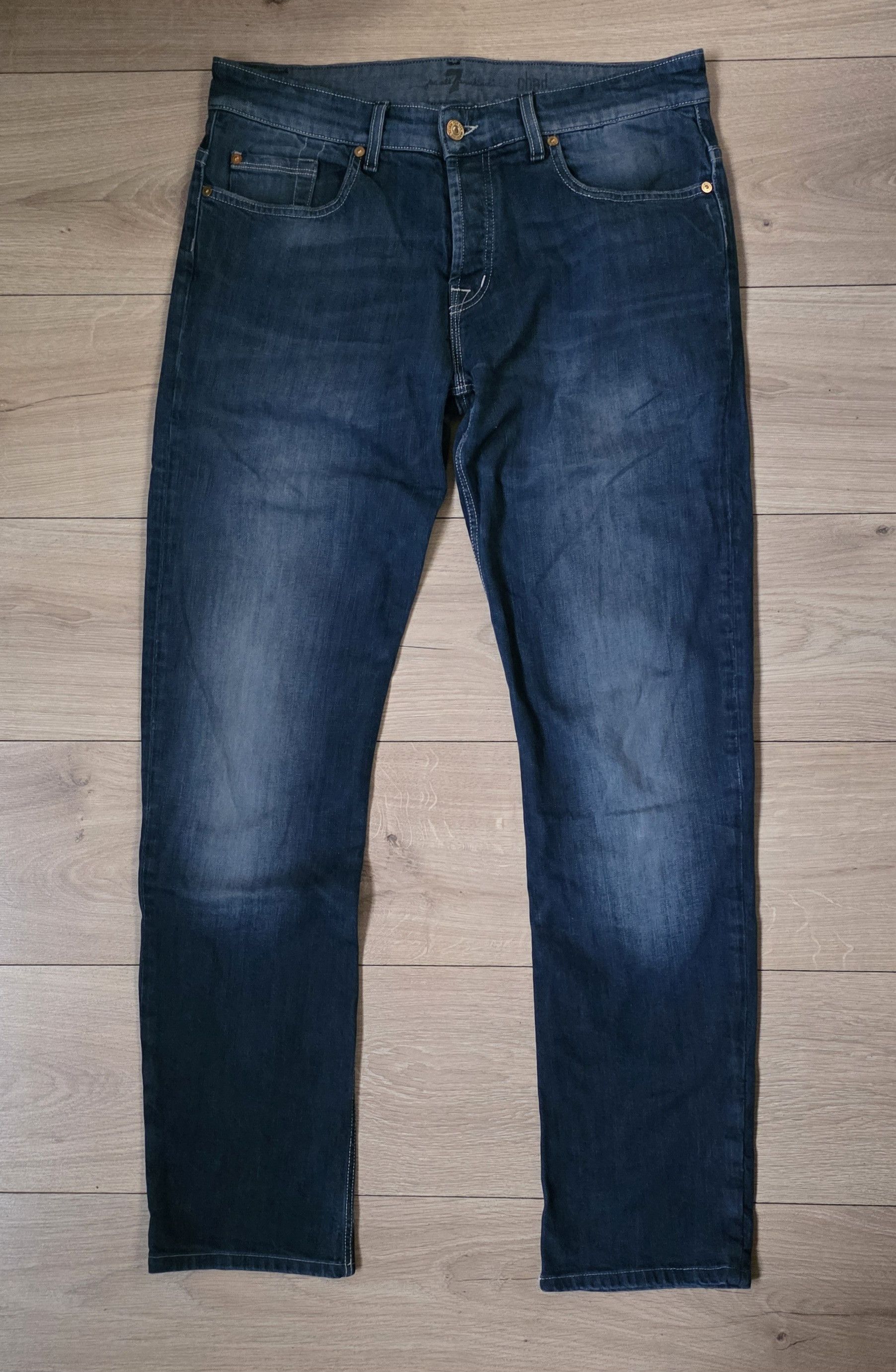 7 For All Mankind 7 For All Mankind Chad slim fit men's jeans 33 Size US 33 - 2 Thumbnail