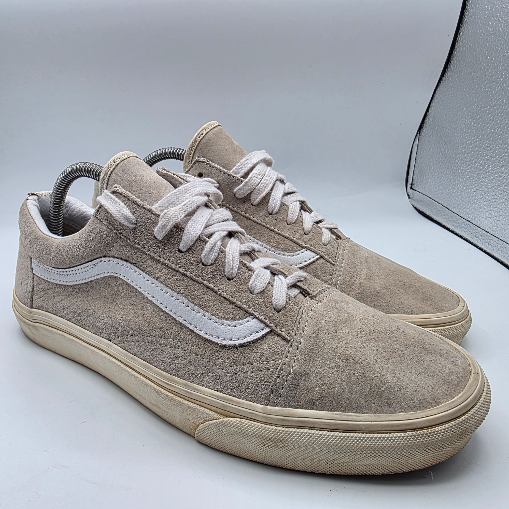 Vans Vans Old Skool Heiq Eco Dry Mens Size 9.5 Beige White Low To Size US 9.5 / EU 42-43 - 1 Thumbnail