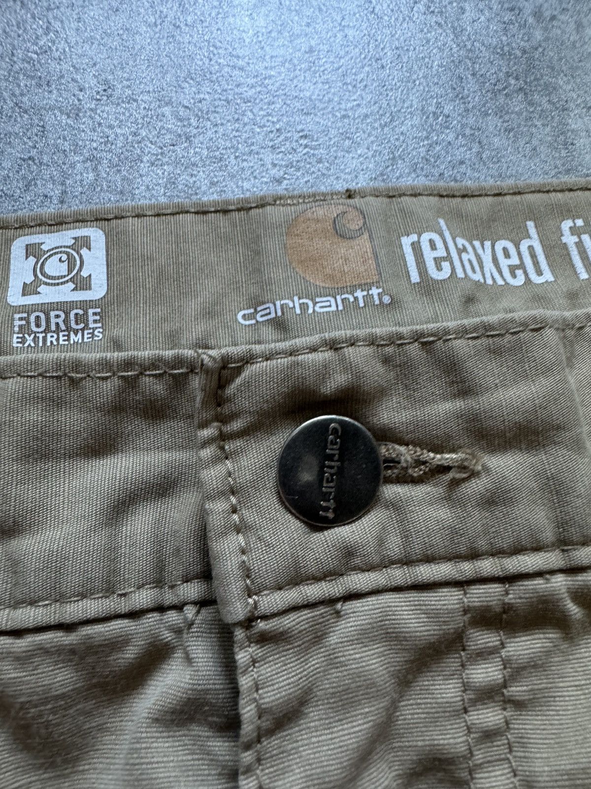 Carhartt × Vintage Carhartt wokrwear pants baggy logo vintage thrashed kanye Size US 36 / EU 52 - 12 Thumbnail