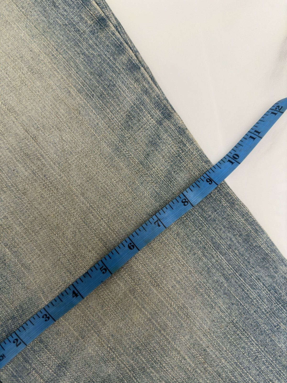 Blue Blue Japan × If Six Was Nine Blue Moon Blue Denim Jeans With Embroidered Pocket Size US 33 - 14 Thumbnail