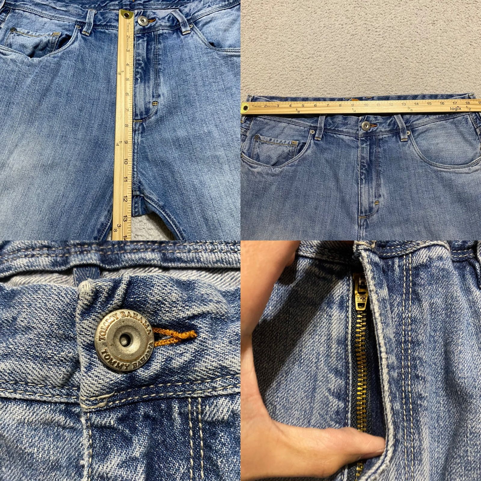 Tommy Bahama Tommy Bahama Jeans Blue Straight Medium Wash 38x30 Denim 5-Pocket Regular Men’s Medium Blue 90s-style? Size US 38 / EU 54 - 8 Thumbnail