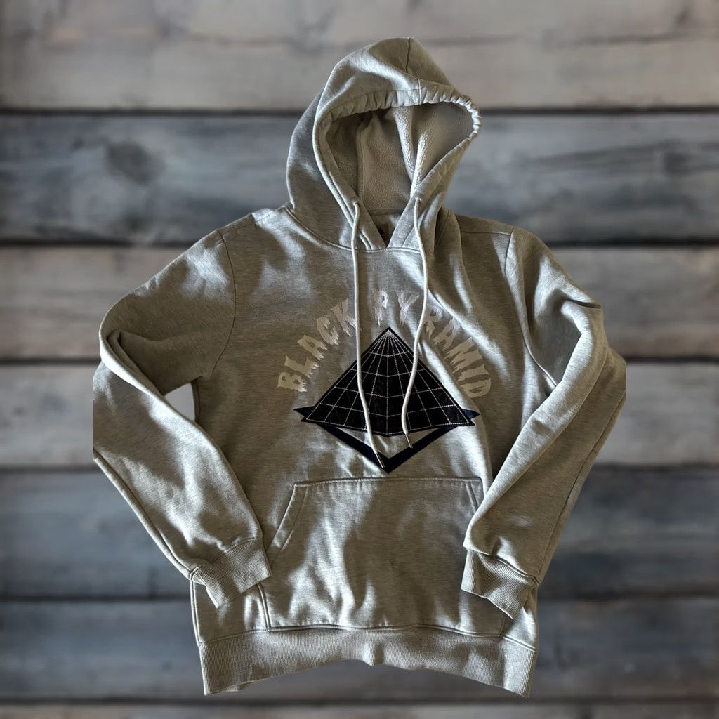 Black Pyramid Black Pyramid Hooded Pullover Hoodie Sweatshirt Men’s Large Gray Size US L / EU 52-54 / 3 - 1 Thumbnail