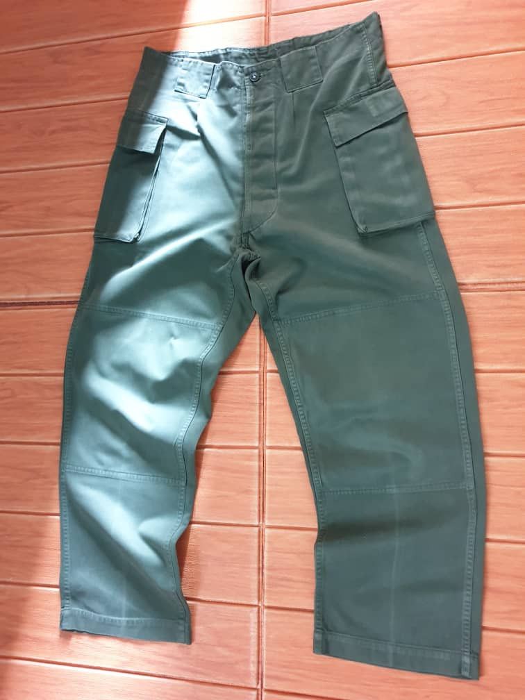 Japanese Brand Vintage Military green pant Size US 31 - 3 Thumbnail