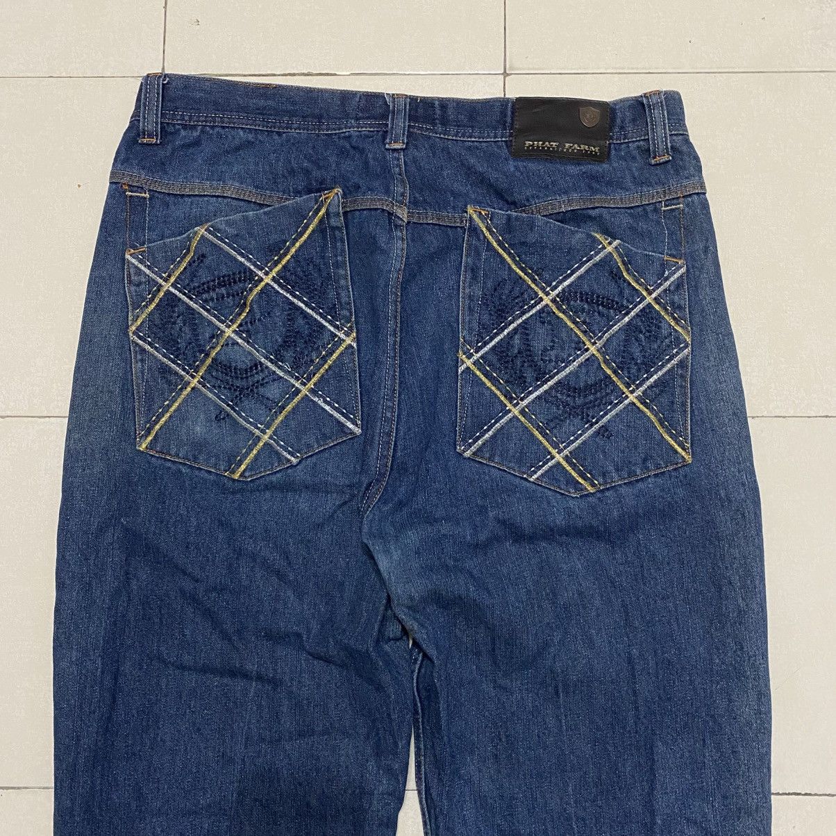 Phat Farm Y2K Phat Farm Denim Embroidered Logo Size US 40 / EU 56 - 10 Thumbnail