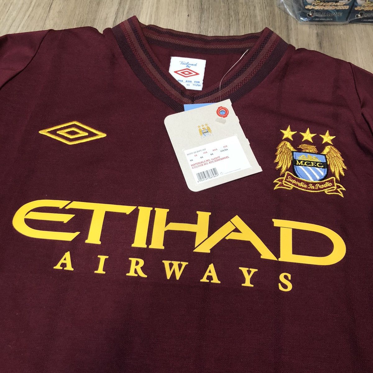 Umbro Manchester City 12/13 away shirt #32 Tevez (Bnwt) Size US XL / EU 56 / 4 - 3 Thumbnail