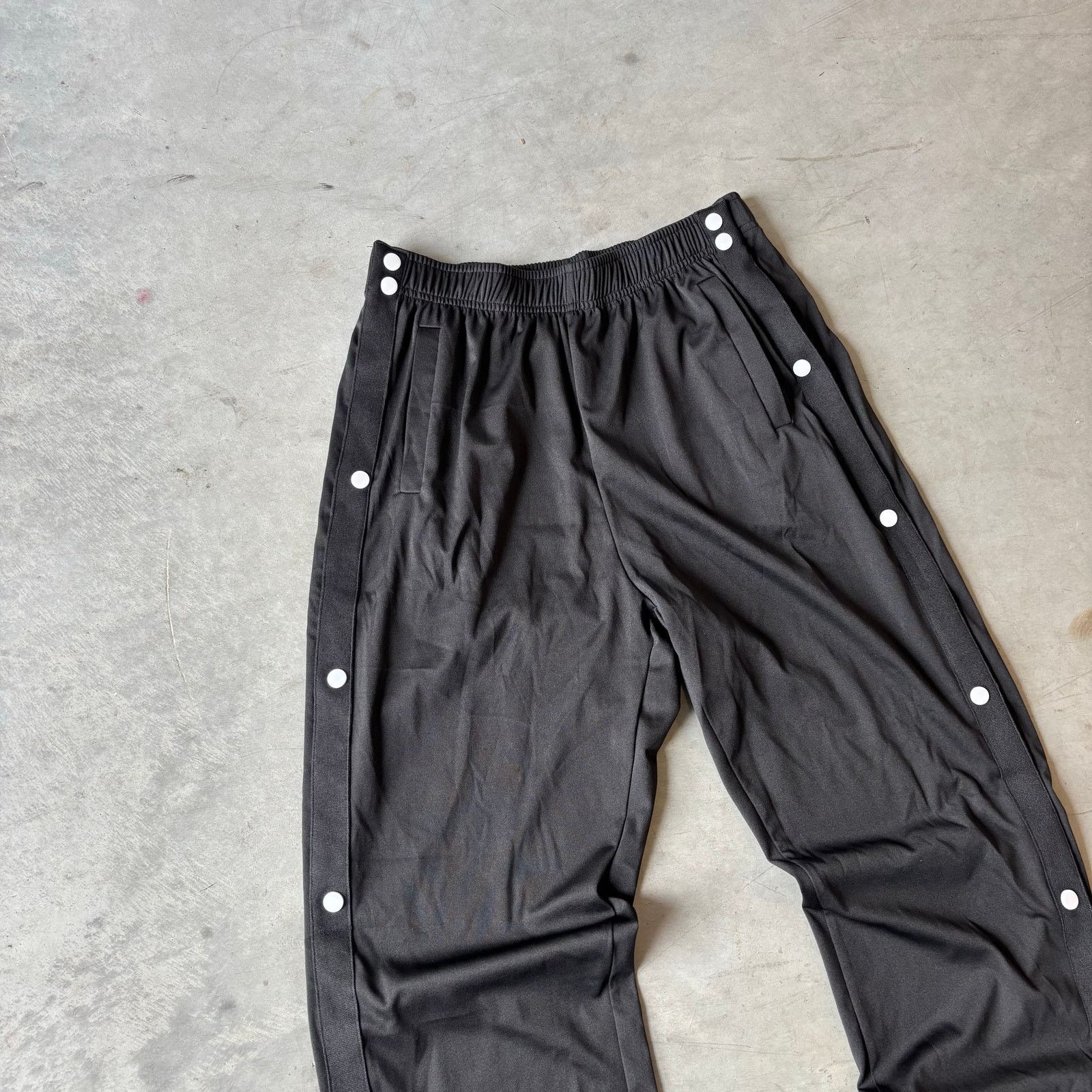 Vintage vintage side snap button baggy sweatpants Size US 30 / EU 46 - 2 Thumbnail