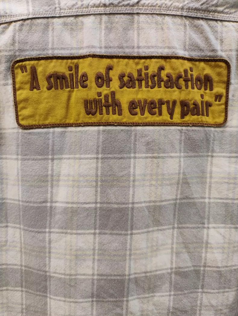 TOYS McCOY TOYS McCoy Plaid Work Shirt, Size 14, Shoulder Width 40, C Size US S / EU 44-46 / 1 - 3 Thumbnail
