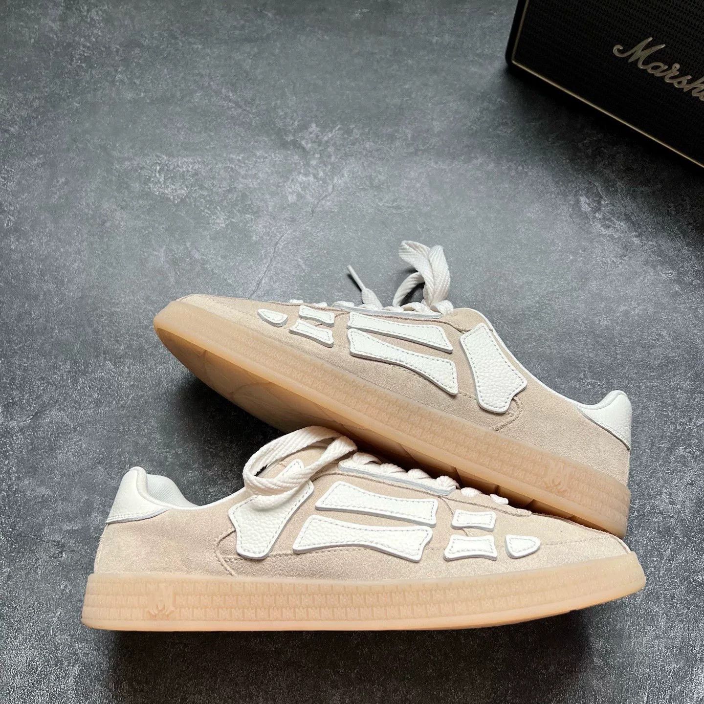 Amiri Amiri Suede Brown Lowtop Sneakers 43 Men Size US 10 / EU 43 - 1 Thumbnail