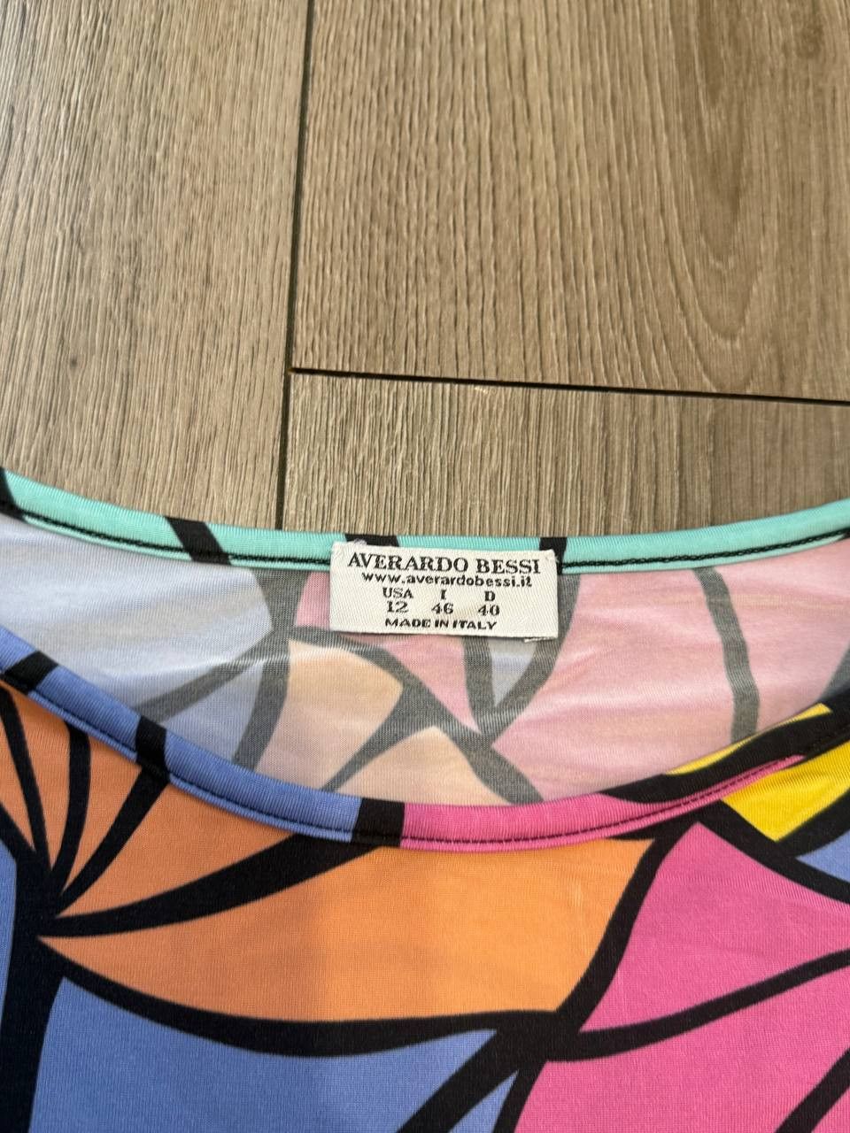 Other Averardo Bessi 3/4 Sleeve Cropped Top-Size 12 -Italy Size XL / US 12-14 / IT 48-50 - 2 Thumbnail
