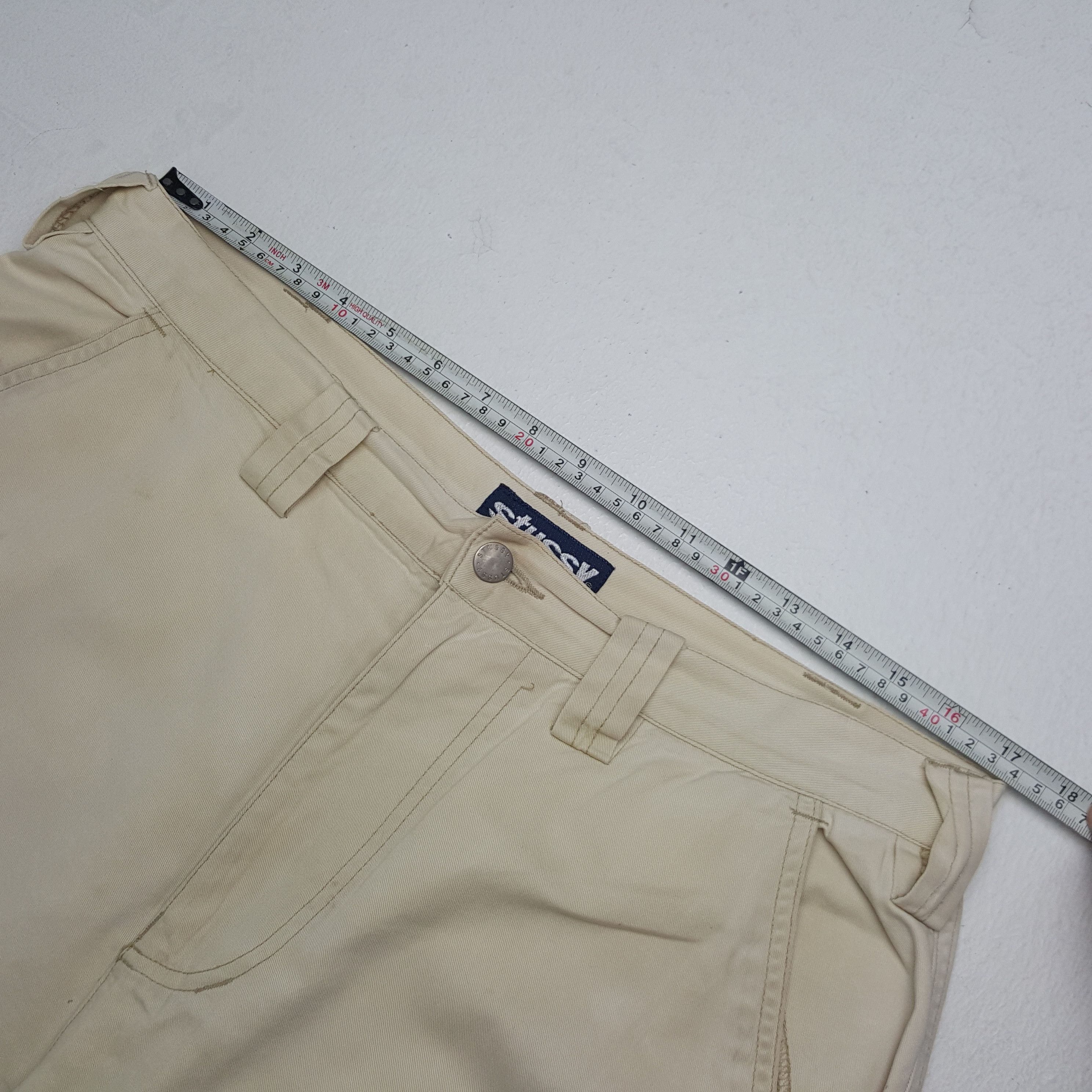 Stussy × Vintage Vintage Stussy American Streetwear Style Cargo Shorts Size US 34 / EU 50 - 8 Thumbnail