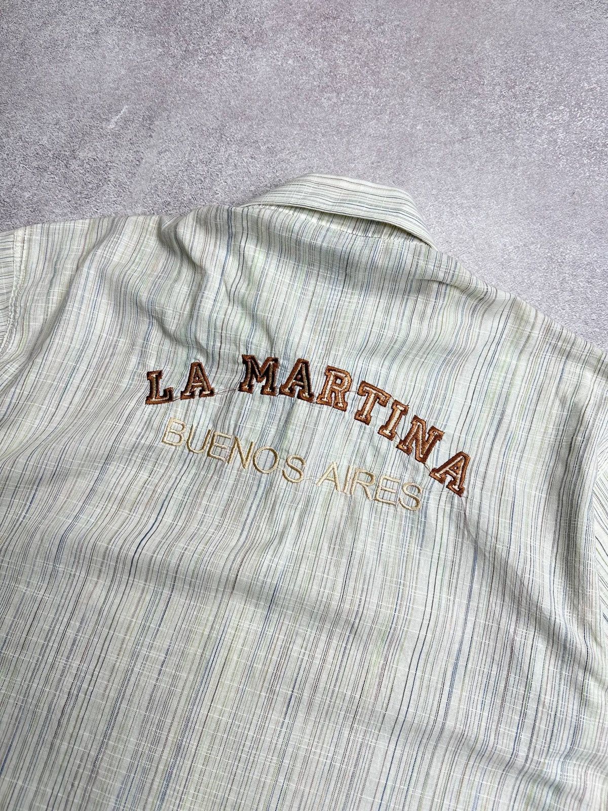 La Martina Vintage La Martina White Polo Club Shirt Rare M Size US M / EU 48-50 / 2 - 9 Thumbnail