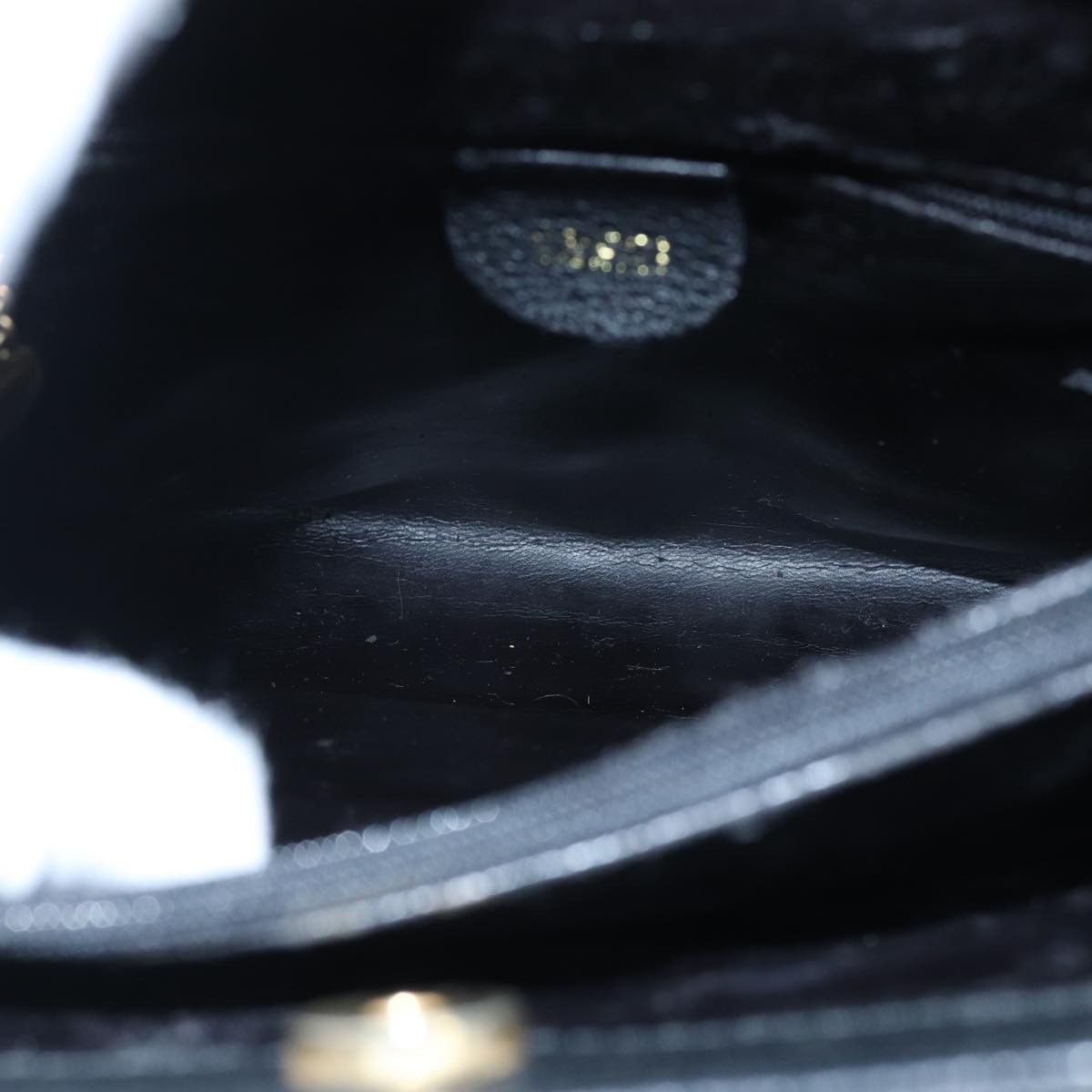 Gucci GUCCI Bamboo Hand Bag Suede Leather Black Gold 002 1186 002 Size ONE SIZE - 15 Thumbnail