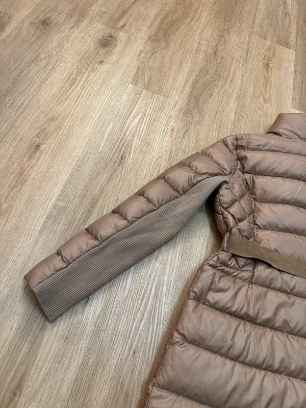 Pinko Pinko Down Puffer Coat Jacket with Belt size S/M beige Size M / US 6-8 / IT 42-44 - 12 Thumbnail