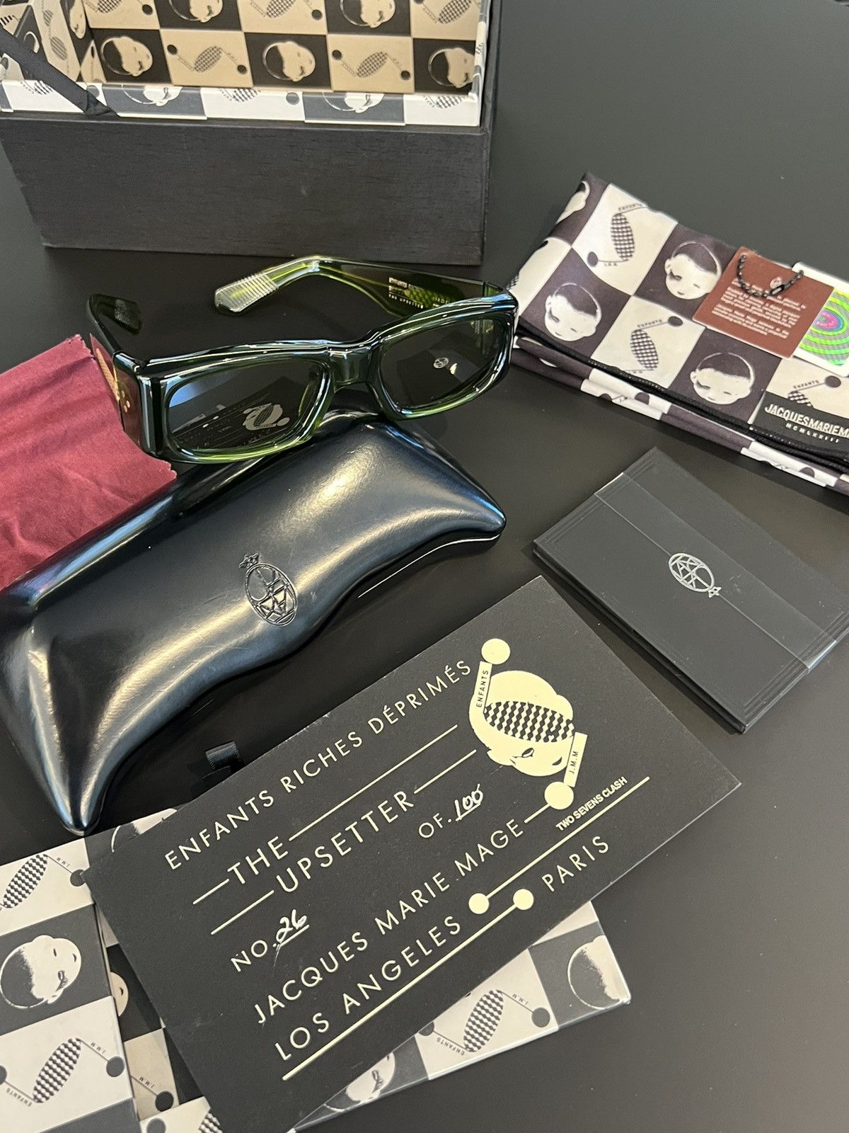 Enfants Riches Deprimes × Jacques Marie Mage Enfant Riches Deprimes The Upsetter Sunglasses Size ONE SIZE - 18 Thumbnail