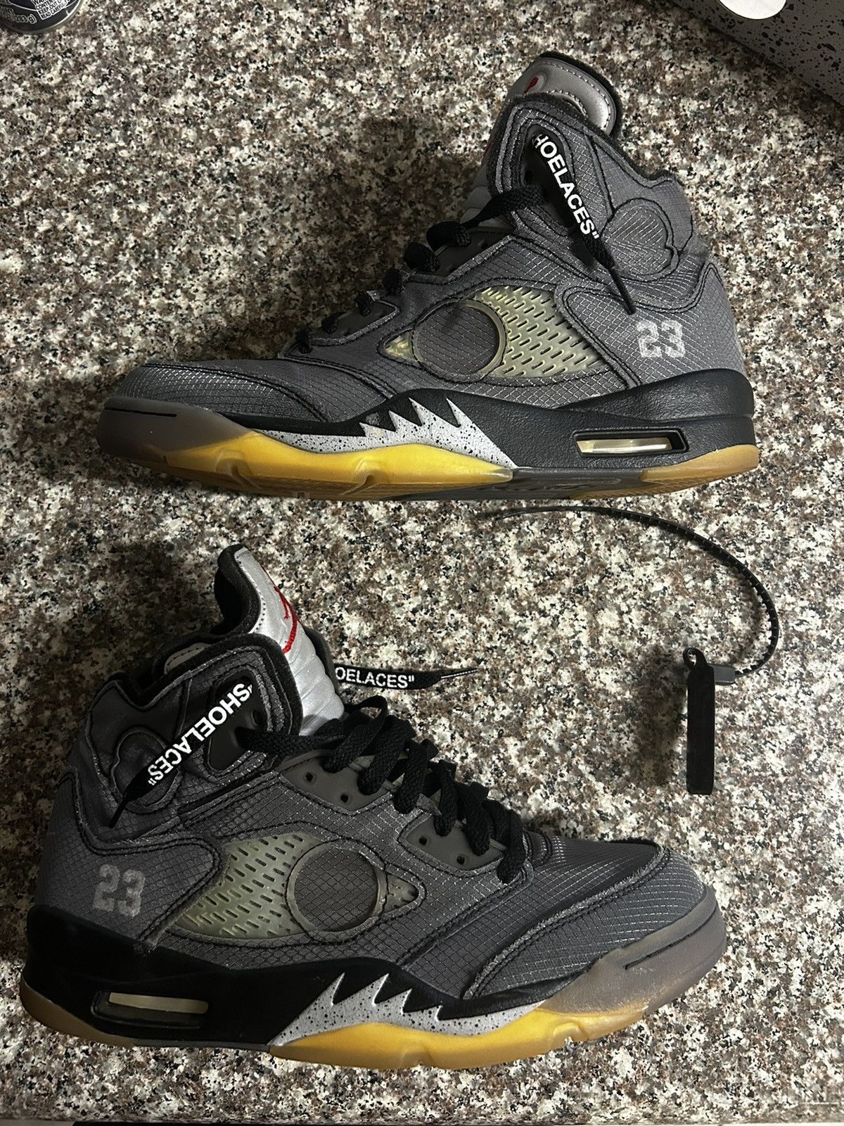 Jordan Brand Off white air Jordan 5 Muslin Size US 9 / EU 42 - 1 Thumbnail