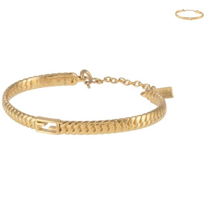 Fendi o1s1wg110925 Size:OS/Baguette Bracelet in Golden Size ONE SIZE - 1 Preview