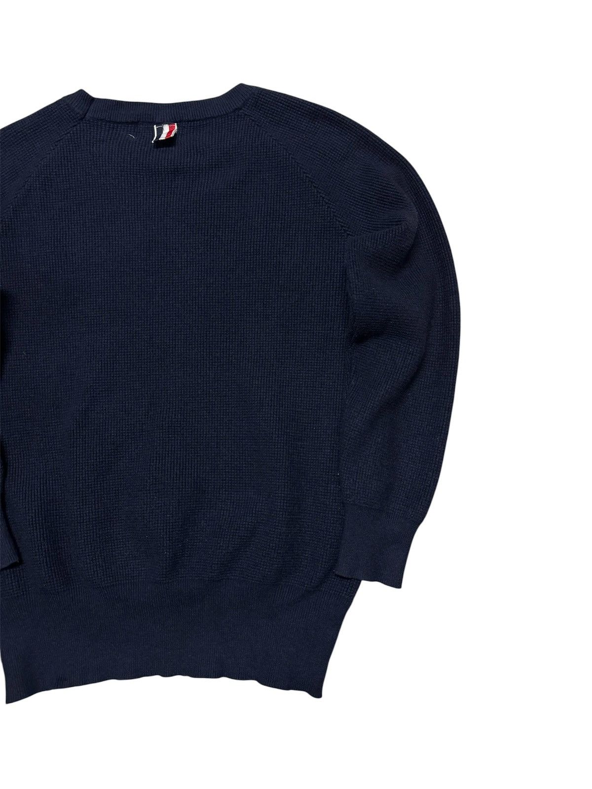 Thom Browne THOM BROWNE WAFFLE JUMPER KNITWEAR SWEATSHIRT SIZE 1 Size US S / EU 44-46 / 1 - 5 Thumbnail