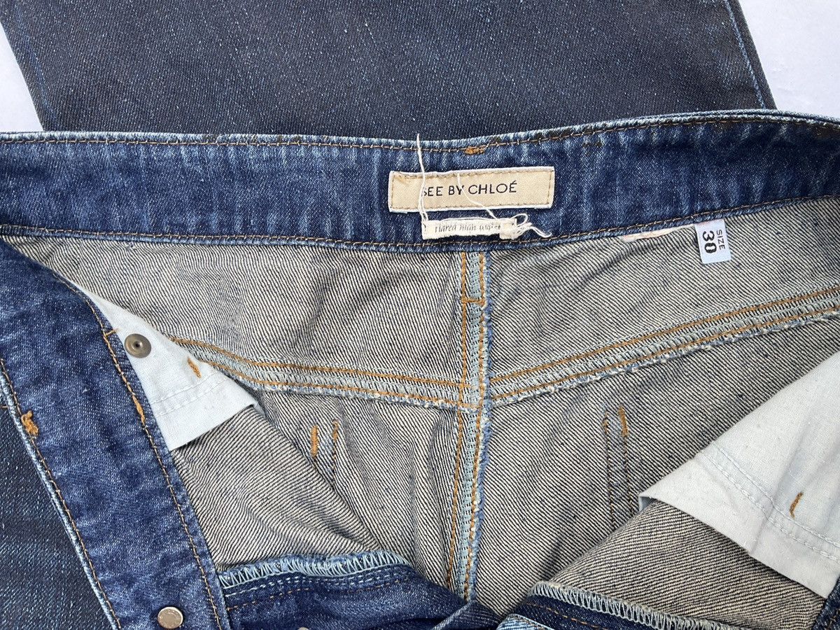 See by Chloe Navy blue Seedy Chloe jeans Size 30" / US 8 / IT 44 - 6 Thumbnail
