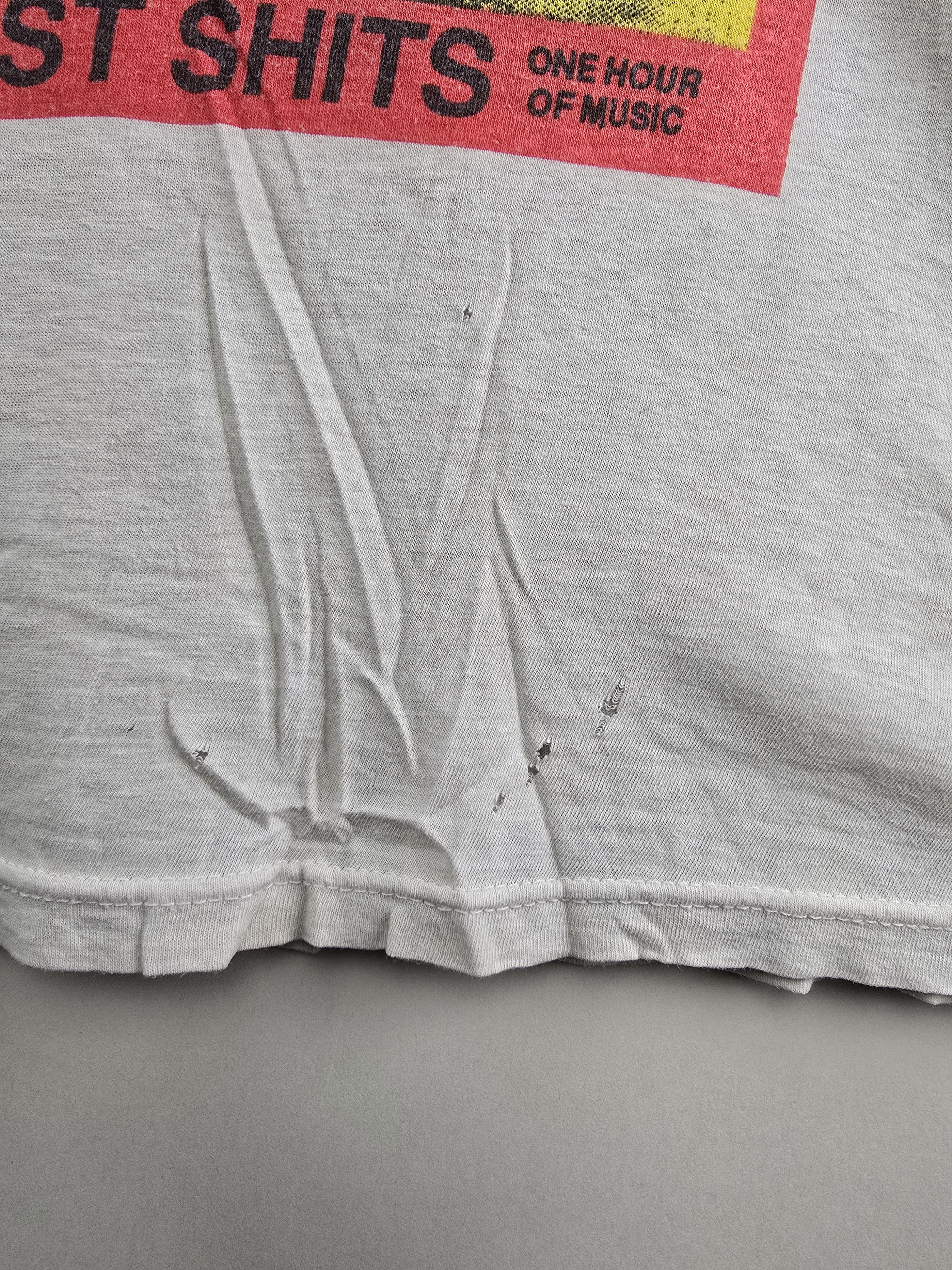 Band Tees × Vintage 90s D.O.A. Greatest Shits Punk T shirt Vintage XL 23.5" 27" Size US XL / EU 56 / 4 - 3 Thumbnail