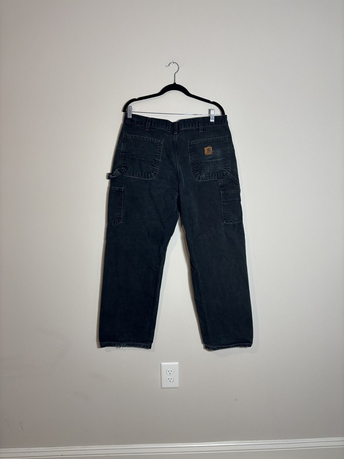 Carhartt Vintage Carhartt Carpenter Pants B11 Black Size US 35 - 5 Thumbnail