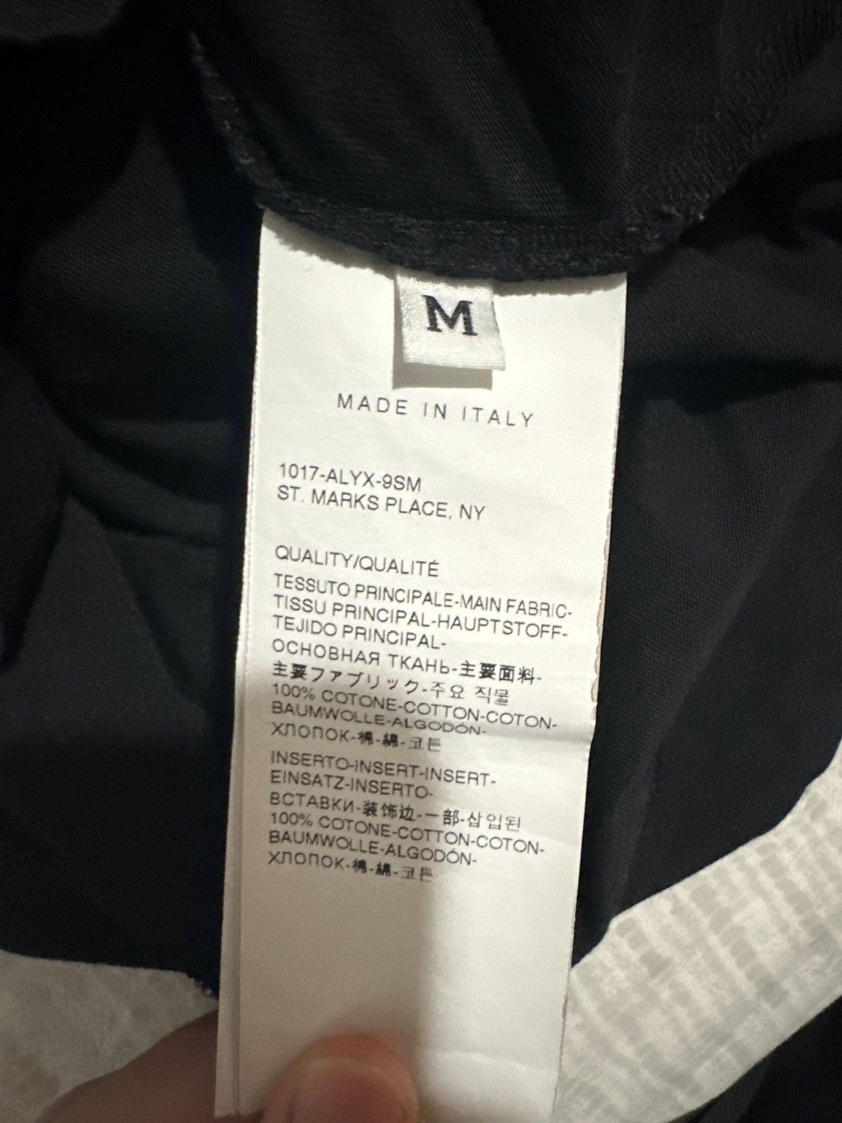 1017 ALYX 9SM 1017 alyx 9sm unreal tee Size US M / EU 48-50 / 2 - 5 Thumbnail