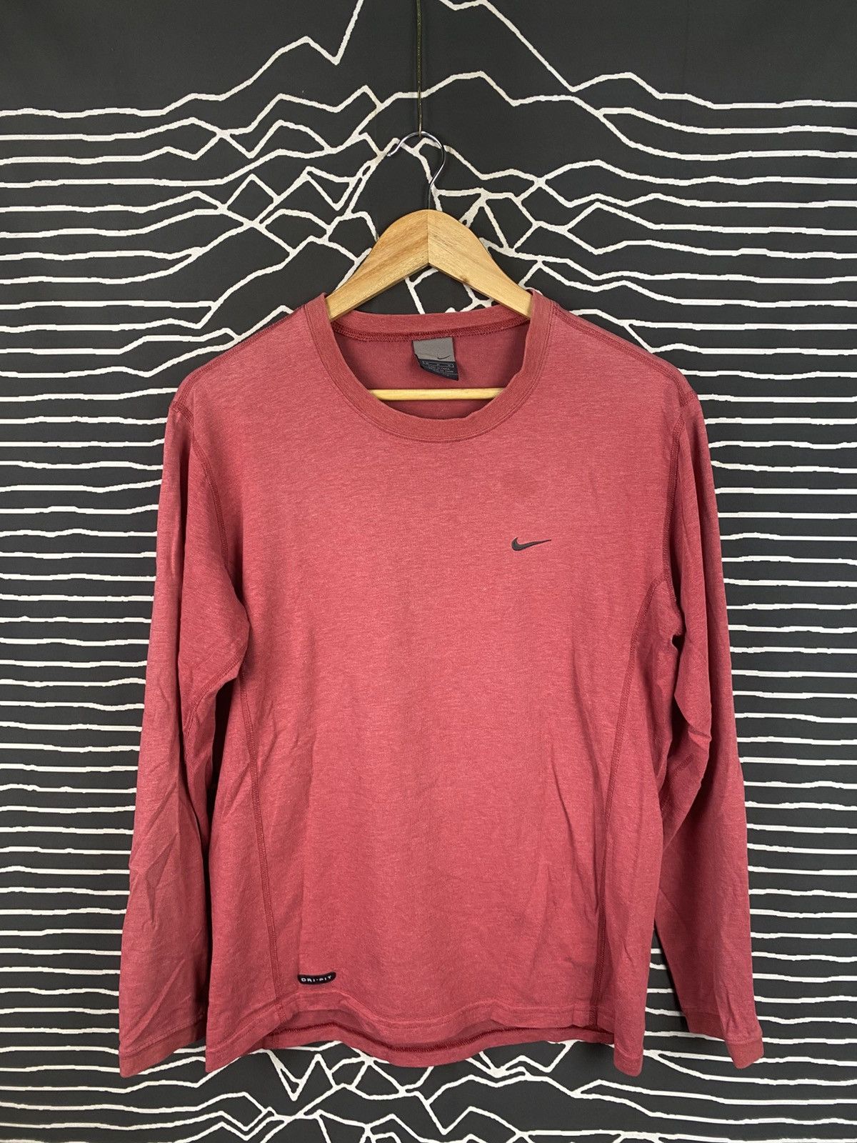 Nike Vintage Nike Drifit L/S Tee Size US M / EU 48-50 / 2 - 1 Thumbnail