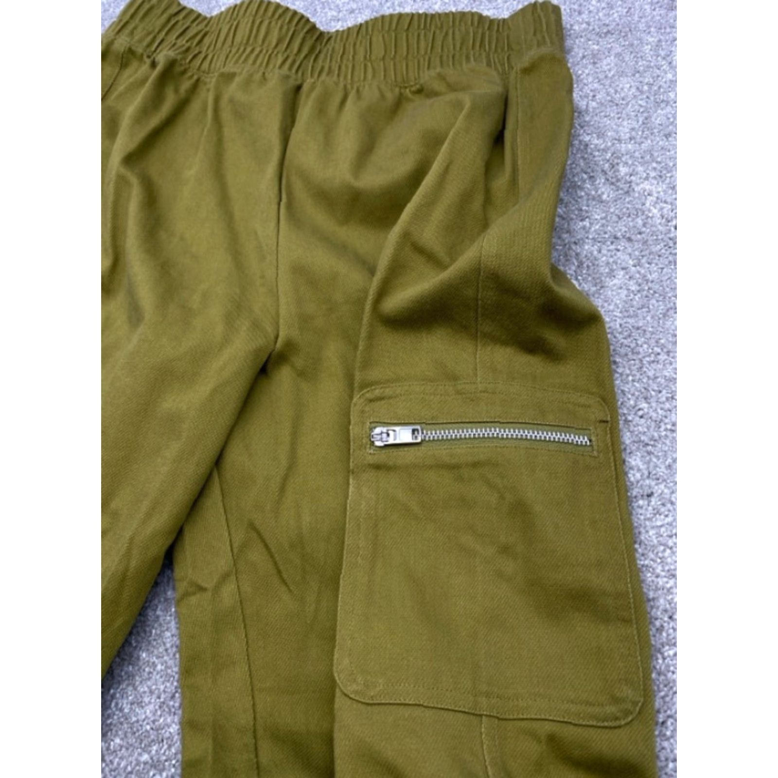 Vintage DSG Twitch & Allison Women's S Twill Jogger Aged Grass Loose Fit XS? Size 29" - 5 Thumbnail