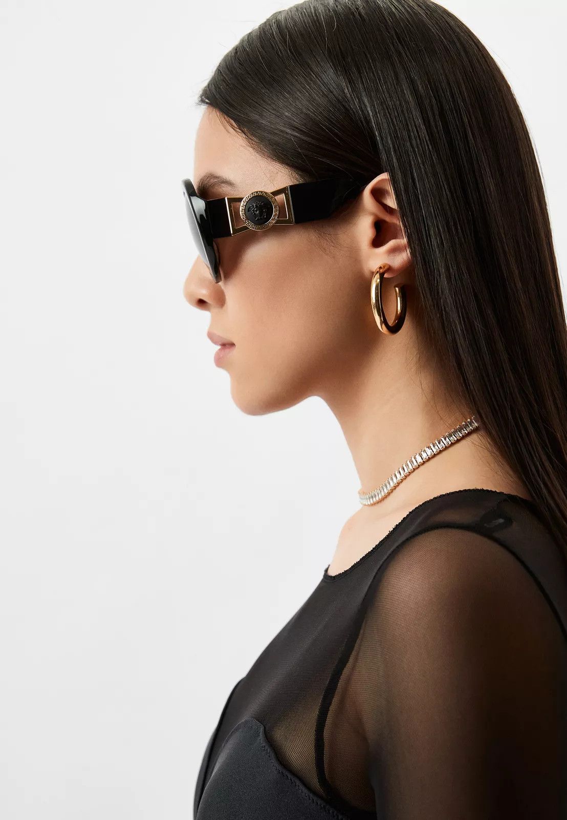 Versace NEW VERSACE VE4414-1083 Havana Size ONE SIZE - 3 Thumbnail