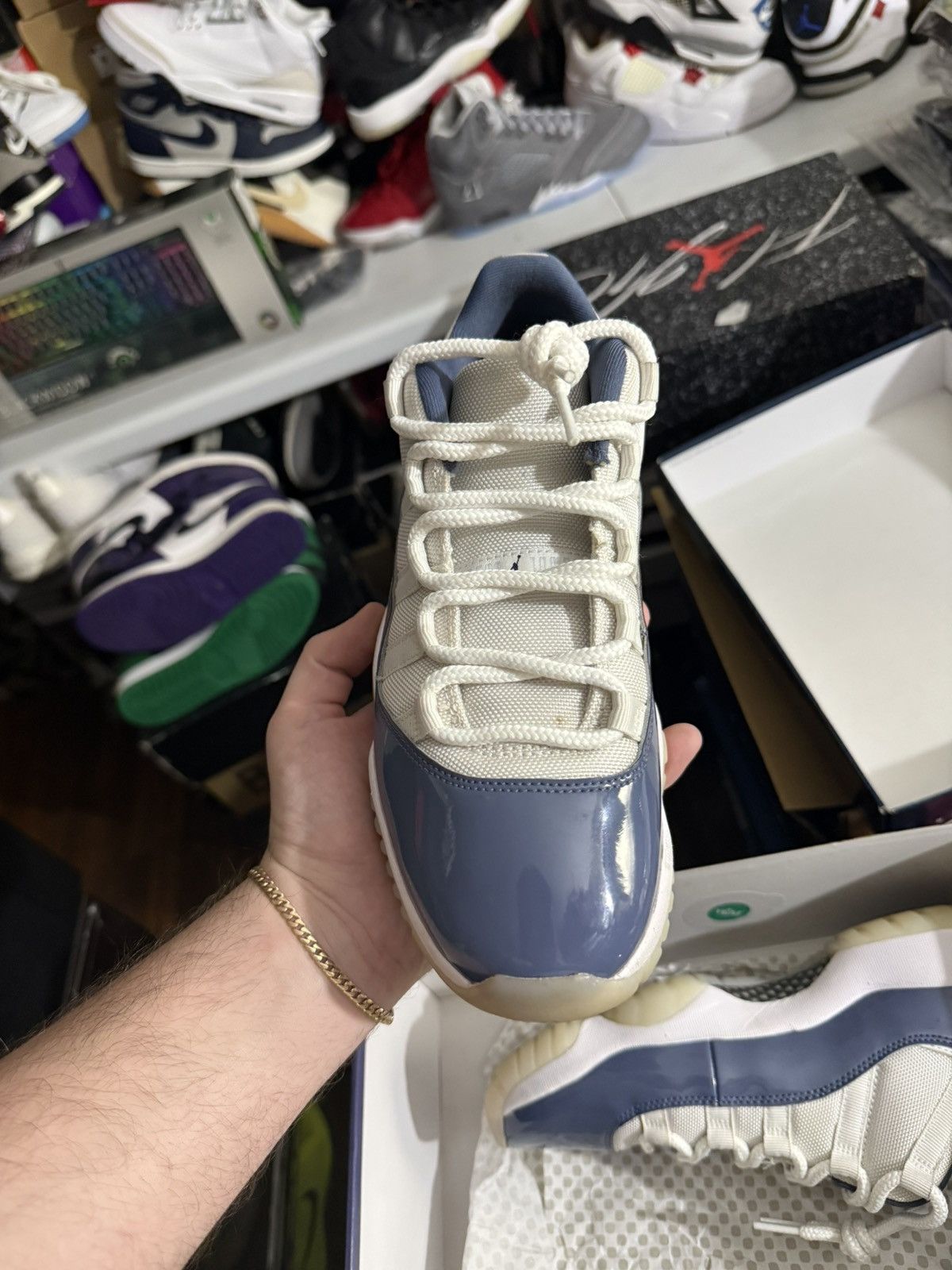 Jordan Brand Jordan retro 11 low diffused blue sz 8 Size US 8 / EU 41 - 2 Thumbnail