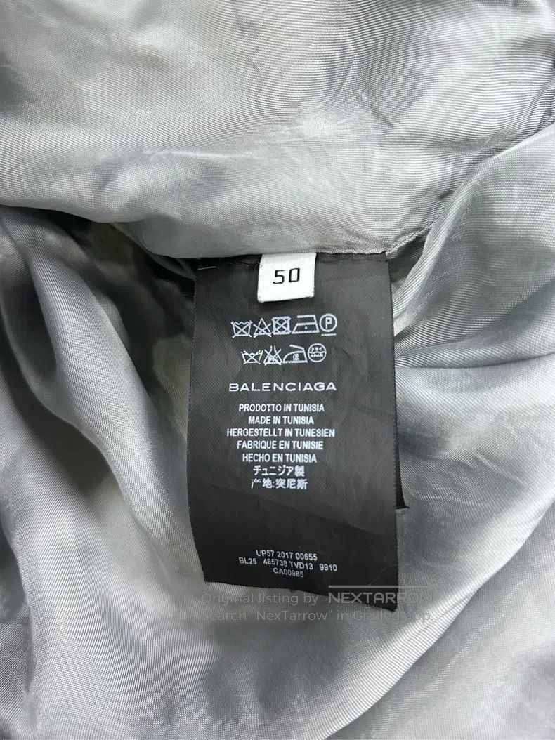 Balenciaga Balenciaga Smog Gray Down Jacket Size US M / EU 48-50 / 2 - 5 Thumbnail