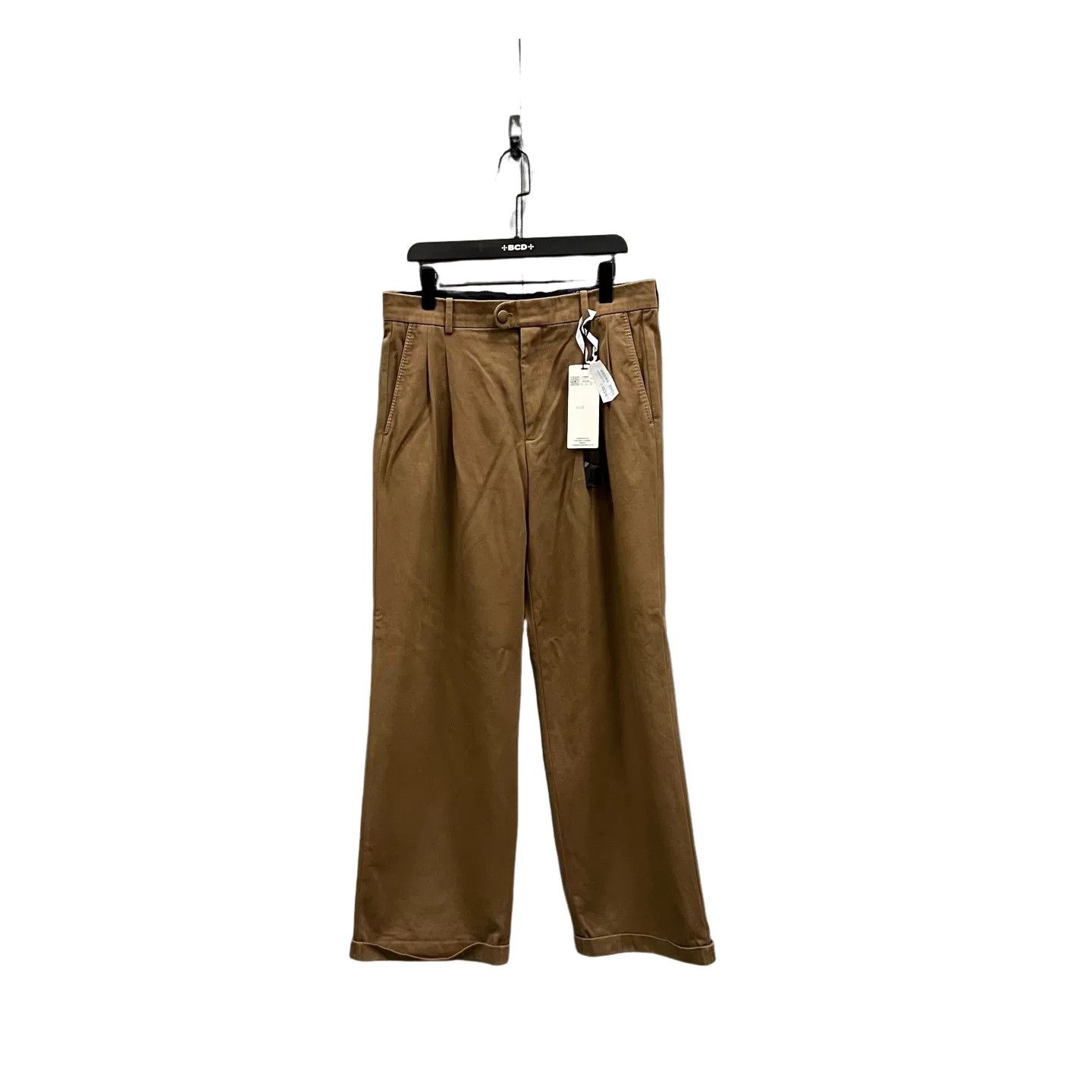 Louis Vuitton Louis Vuitton Brown Pleated Casual Trousers 34 Size US 34 / EU 50 - 1 Thumbnail