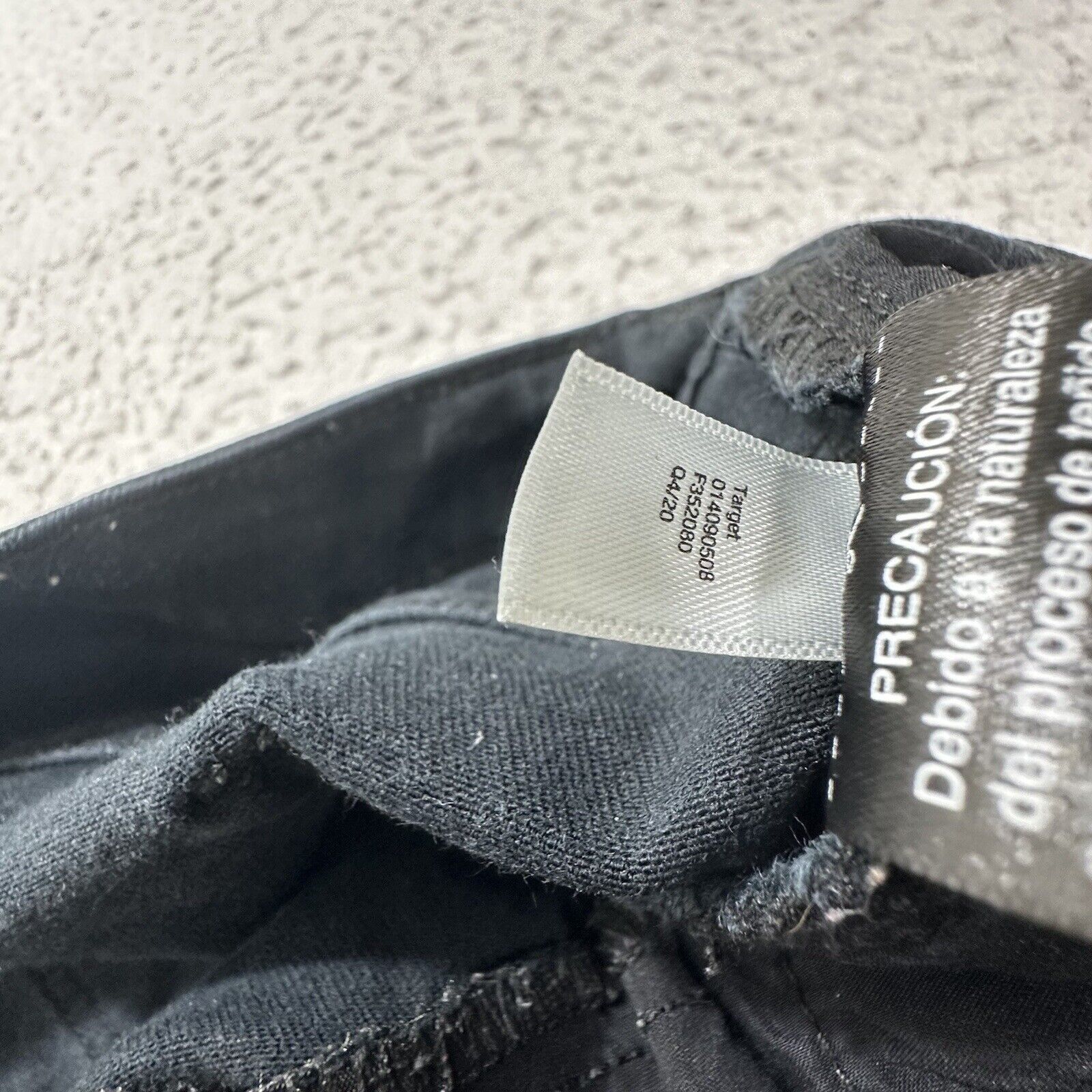 Other Universal Thread 14 Regular Black Straight Leg Jeans (36x27) Size 36" / US 14 / IT 50 - 7 Thumbnail