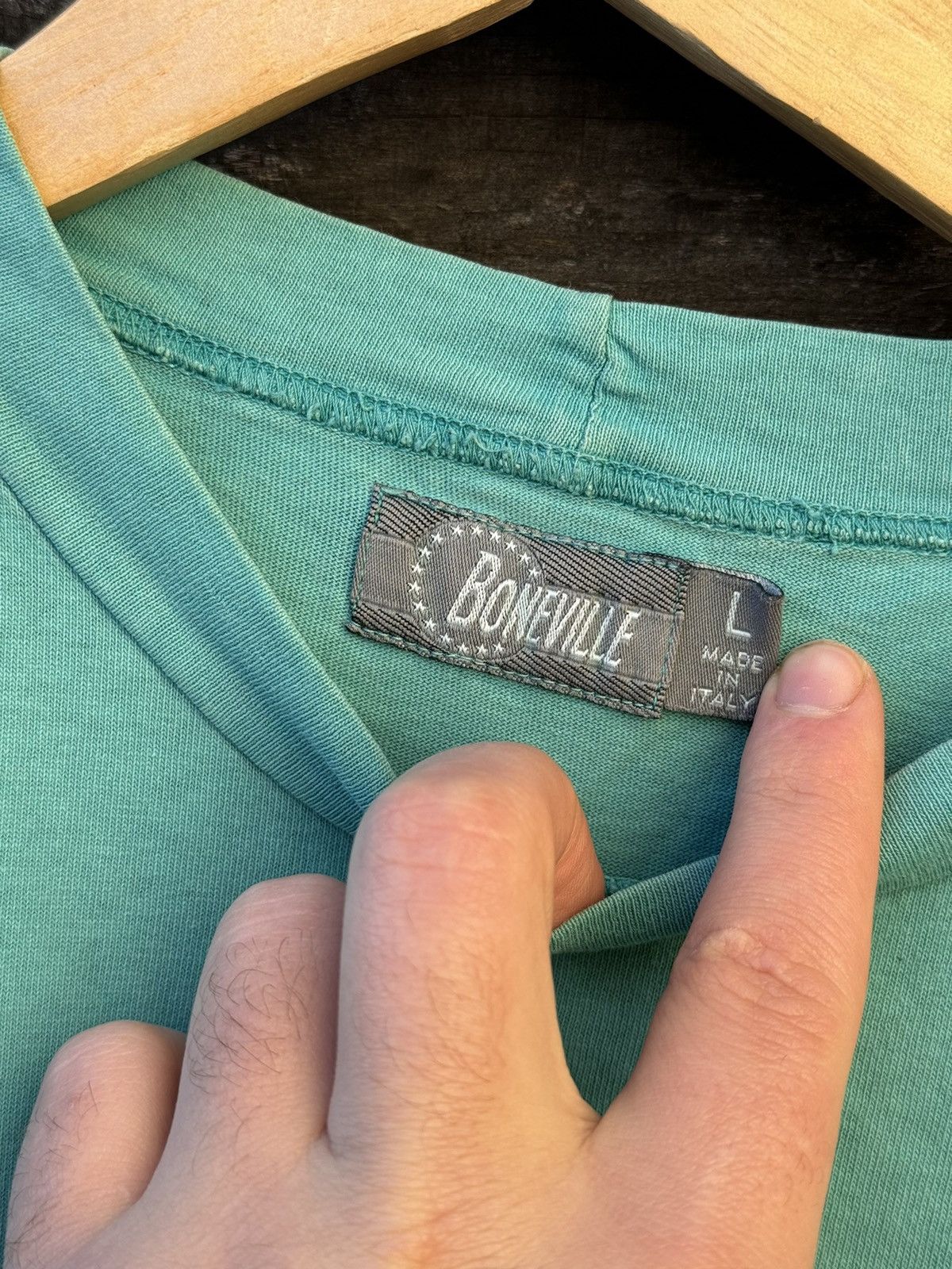 Boneville 90’s Boneville performa Vintage 80’s t-shirt tee rare CP Size US L / EU 52-54 / 3 - 6 Thumbnail