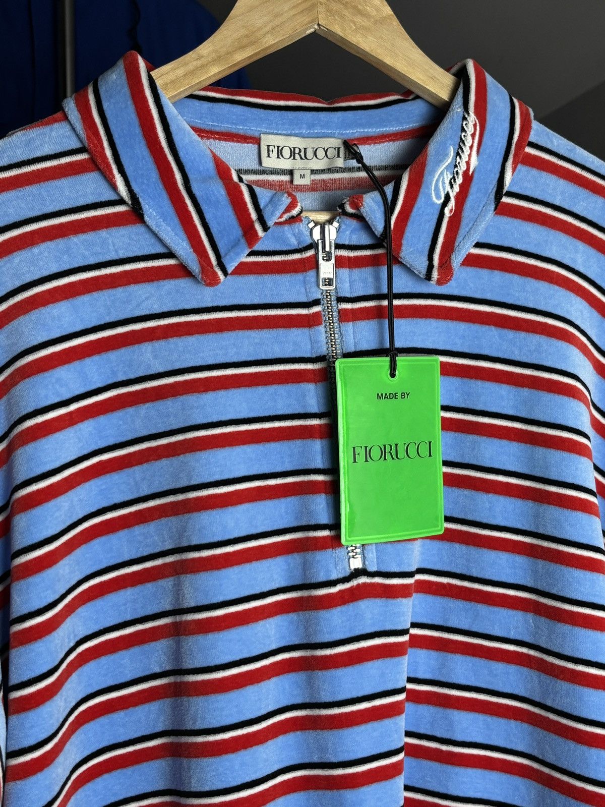 Fiorucci Fiorucci Zip Up Oversize Polo Shirt Size US M / EU 48-50 / 2 - 3 Thumbnail