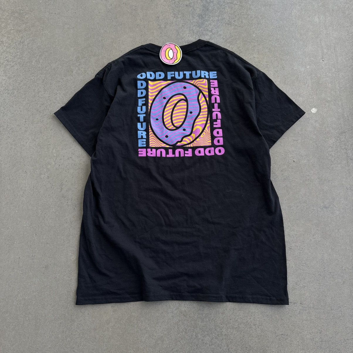 Golf Wang × Odd Future 2015 ODD FUTURE Golf Wang Tyler the Creator Donut Zumiez Tee Size US L / EU 52-54 / 3 - 3 Thumbnail