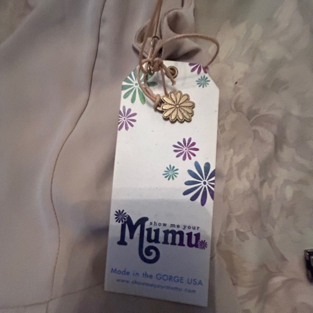 Show Me Your MuMu Women's Show Me Your MuMu Dress soft Beige S NWT Size S / US 4 / IT 40 - 13 Thumbnail