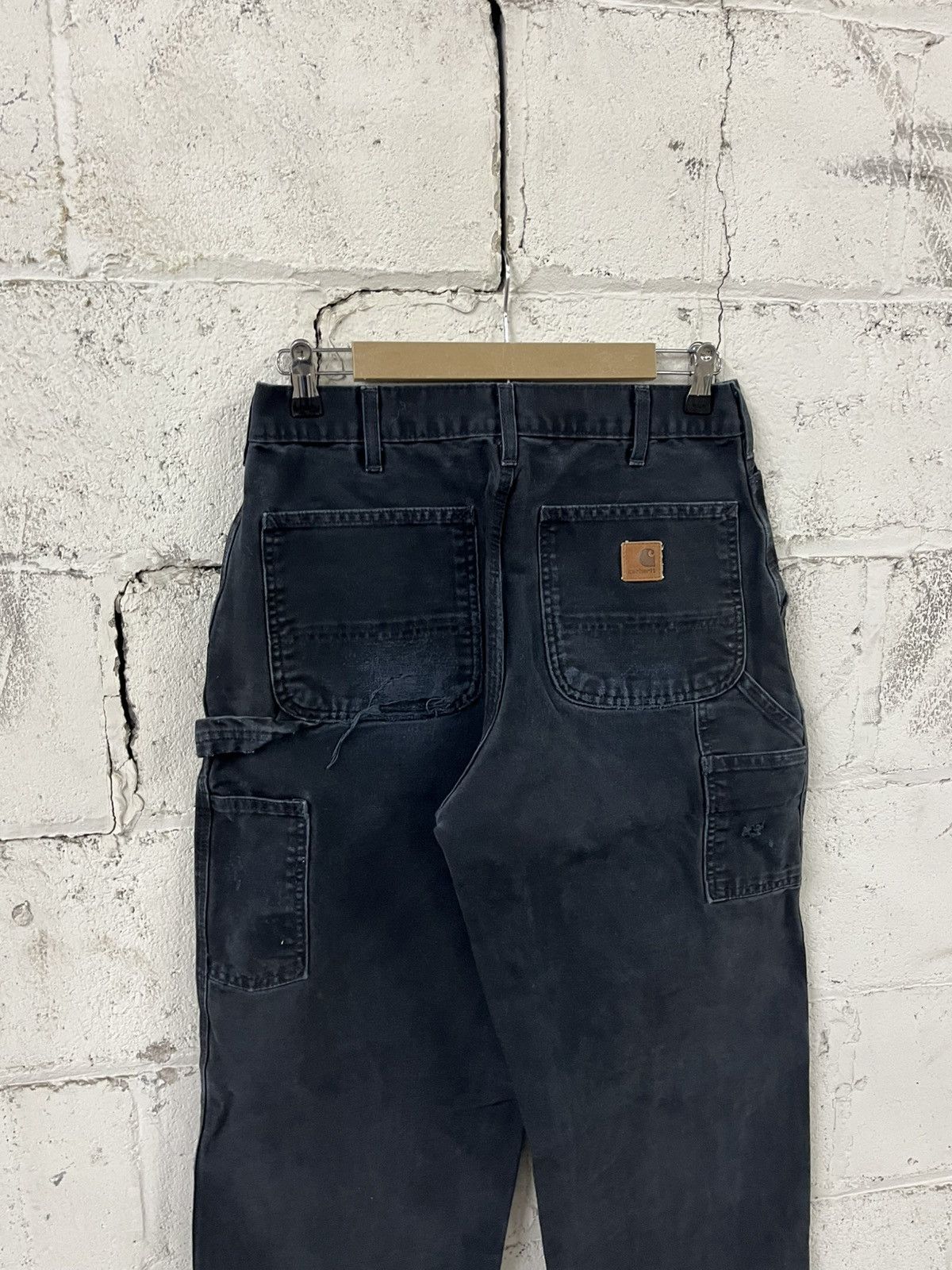 Carhartt Carhartt carpenter cargos perfectly distressed baggy skater Size US 30 / EU 46 - 3 Thumbnail